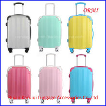 Bagages de voyage ABS de couleur vive de vente chaude